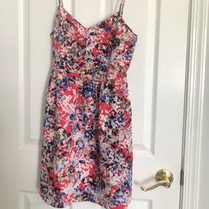 Floral J Crew sundress